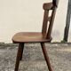 Set of 14 brutalist Scandinavian chairs