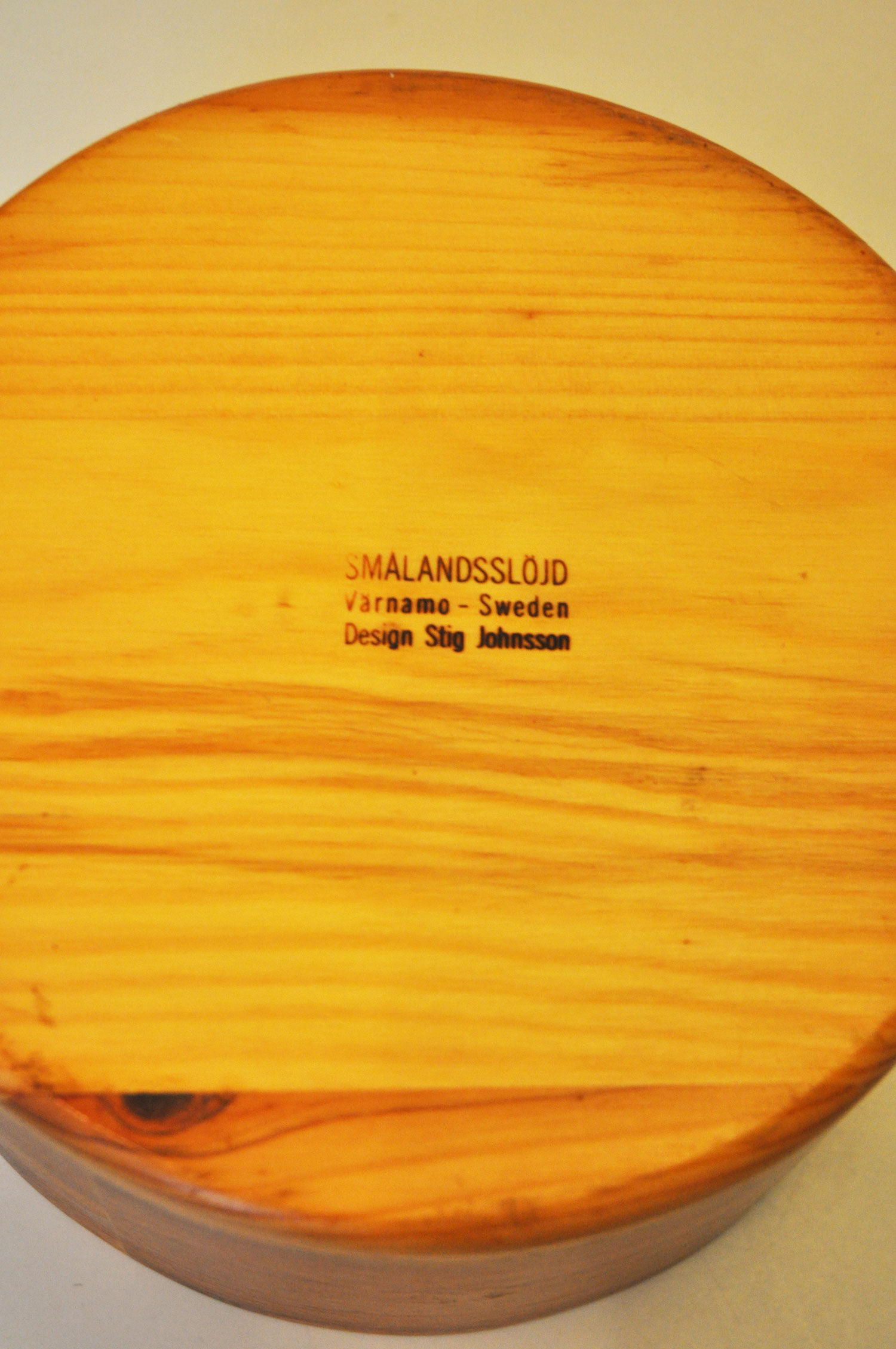 Bowl Swedish stig Johnsson 1970