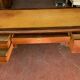 Flat desk with Louis XVI-style zippers in mahogany Top leather 20th century