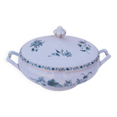 Légumier, soupière en porcelaine, Bernardaud, Limoges, Pékin