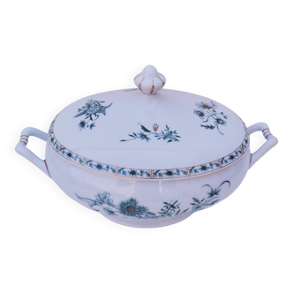 Porcelain vegetable dish, soup tureen, Bernardaud, Limoges, Beijing