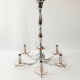 Lustre art déco vintage 1930 chrome