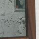 Solid wood mirror and patinated ice early twentieth century