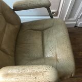 Leather armchair 70's