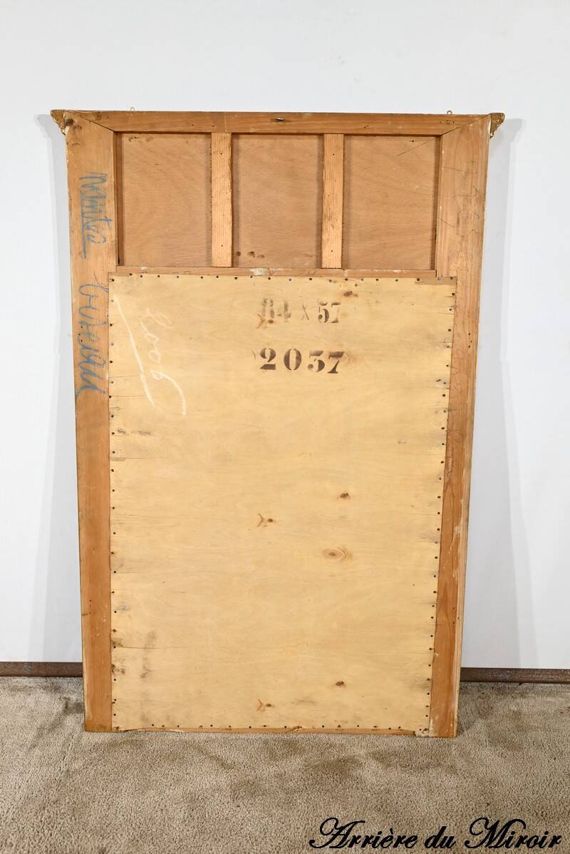 Wooden Mirror and Golden Staff, Louis XVI style – 1930