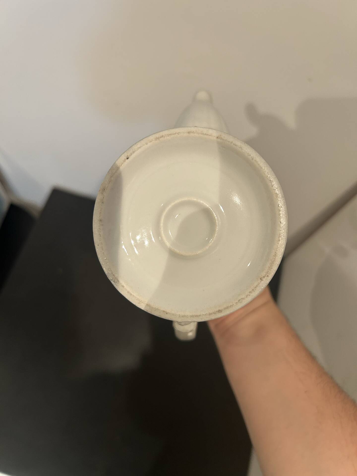 Porcelain teapot