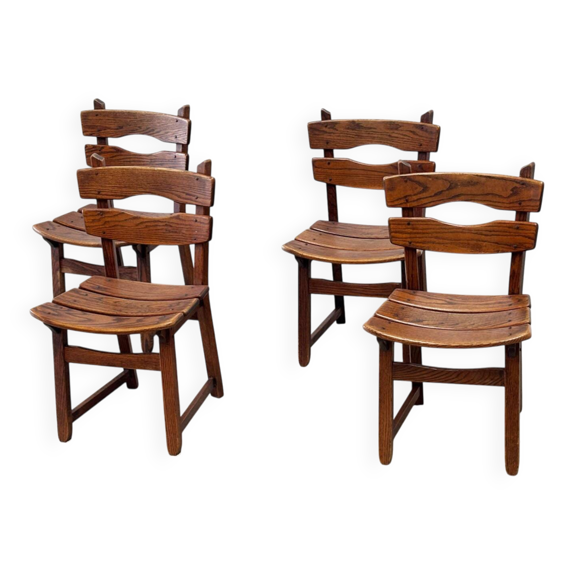 Set of four dining chairs by Dittmann & co