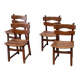 Set of four dining chairs by Dittmann & co