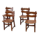 Set of four dining chairs by Dittmann & co