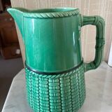 Sarreguemines green carafe number 3