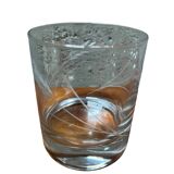 Set of six whiskey glasses
