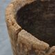 19th Century French Primitive Hollowed Oak Tree Trunk Planter