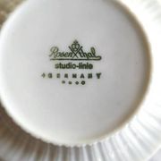 Tapio Wirkkala for Rosenthal Studio-Line “Modulation” porcelain coffee and dessert service, Germany 1970s, 39 pieces