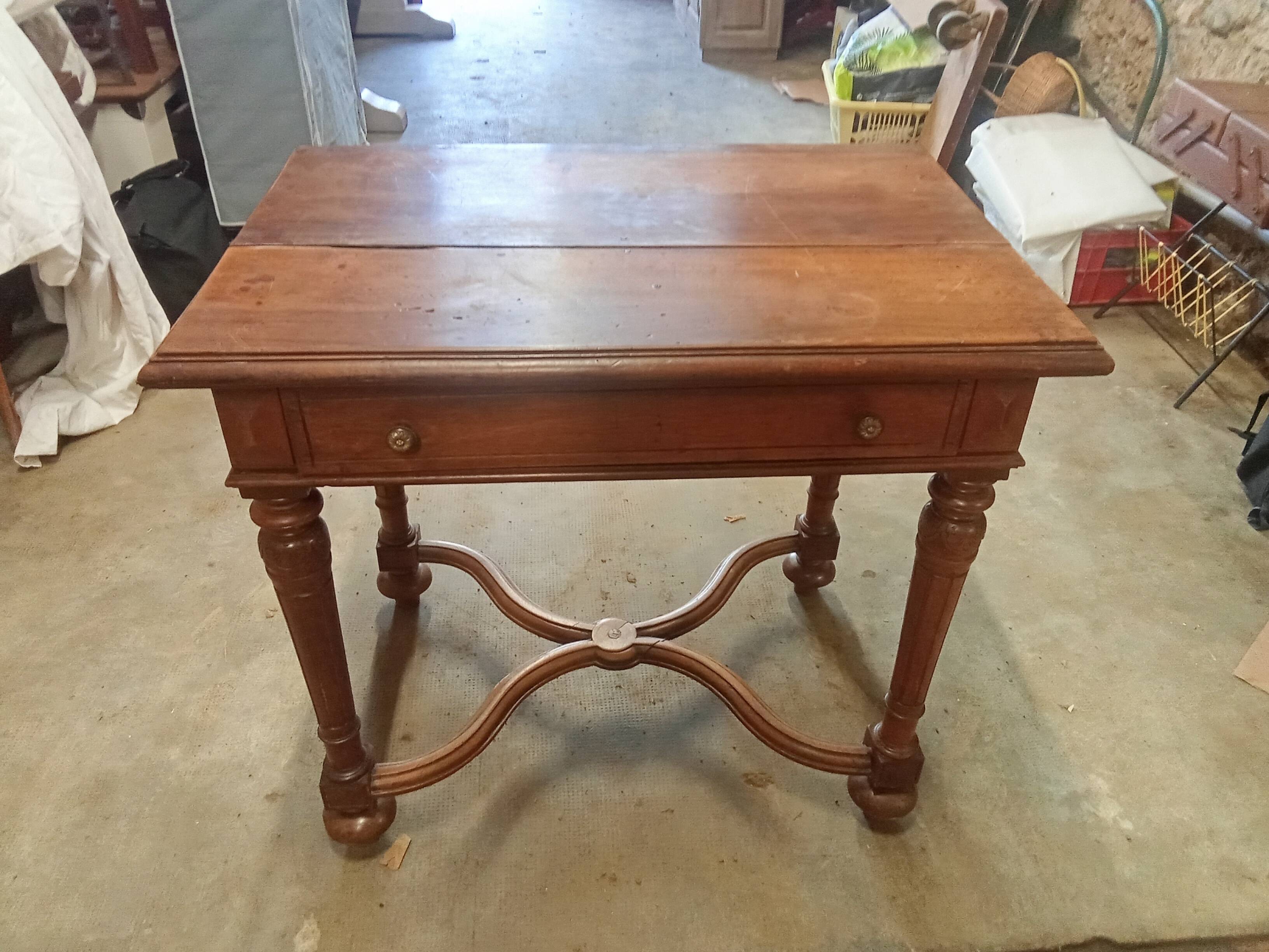 Rustic Louis XVI table.