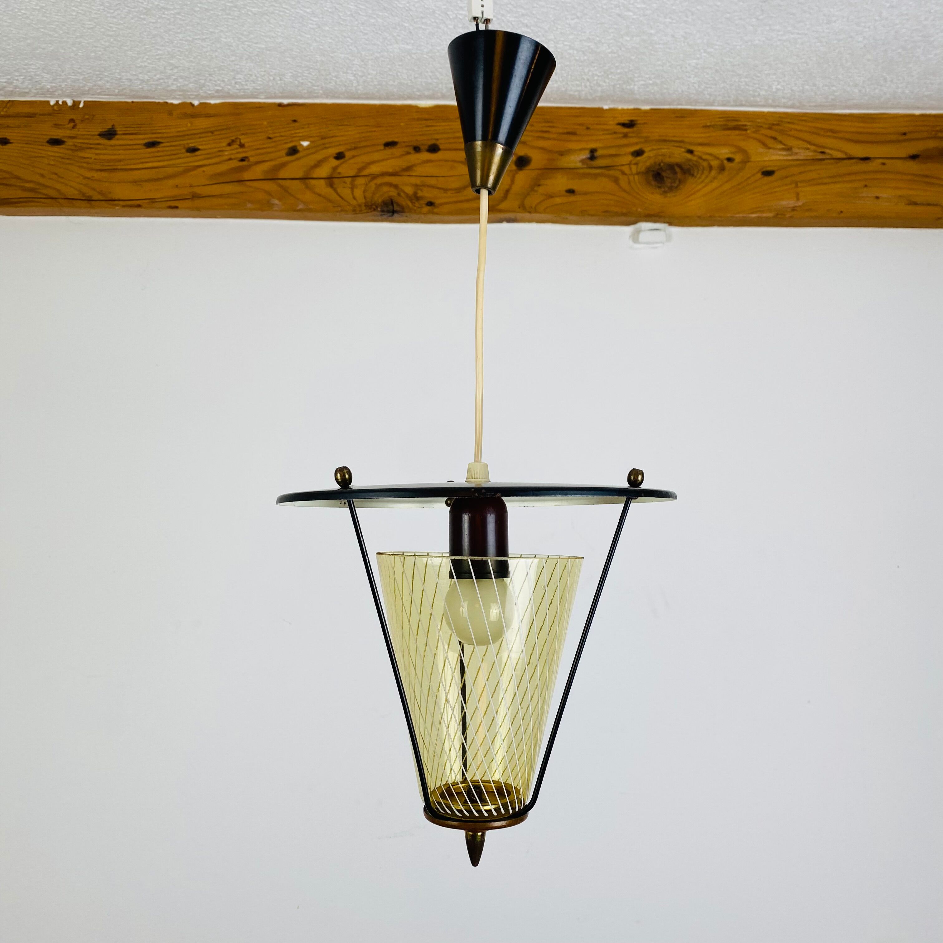 50s lantern pendant light