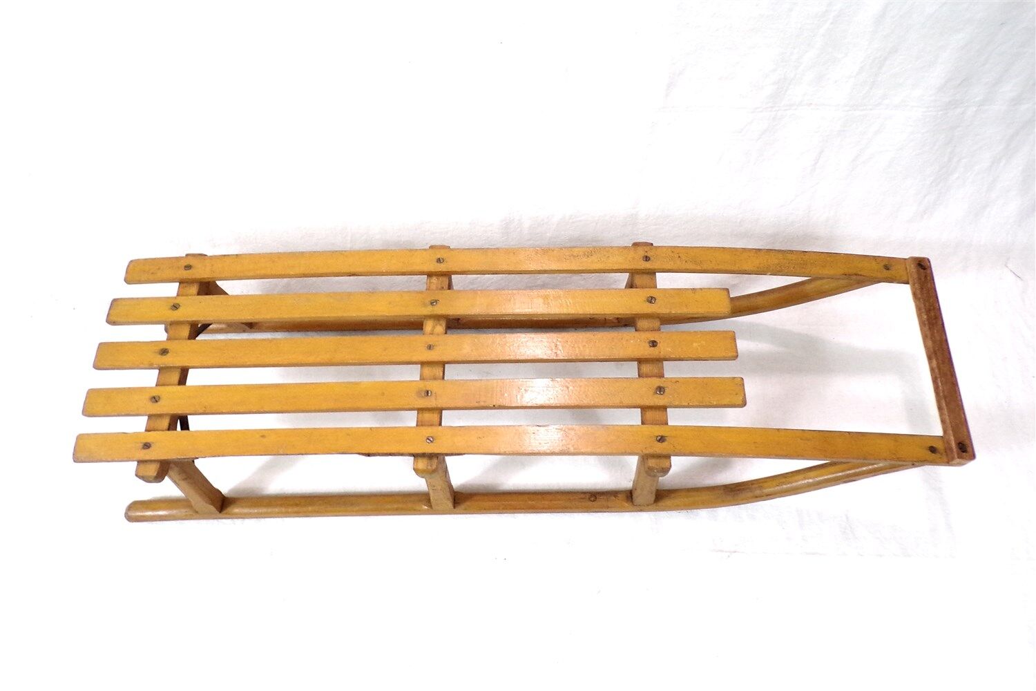 Old wooden sled