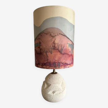 Lampe en pierre 1970