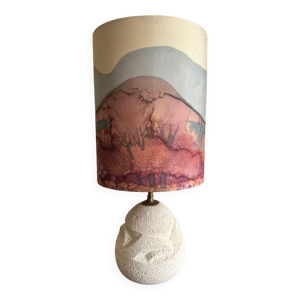 Lampe en pierre 1970