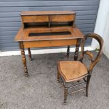 Louis Philippe style flat stepped desk