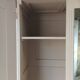 Vintage Art Deco 3-door wardrobe