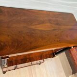Biedermeier Secretary in Walnut and Maple, 1820