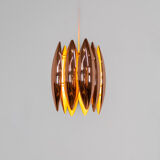 Rare copper “Kastor” pendel by Jo Hammerborg for Fog &