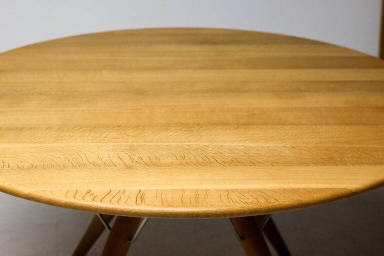 Table à manger extensible PP75 de Hans J. Wegner en chêne