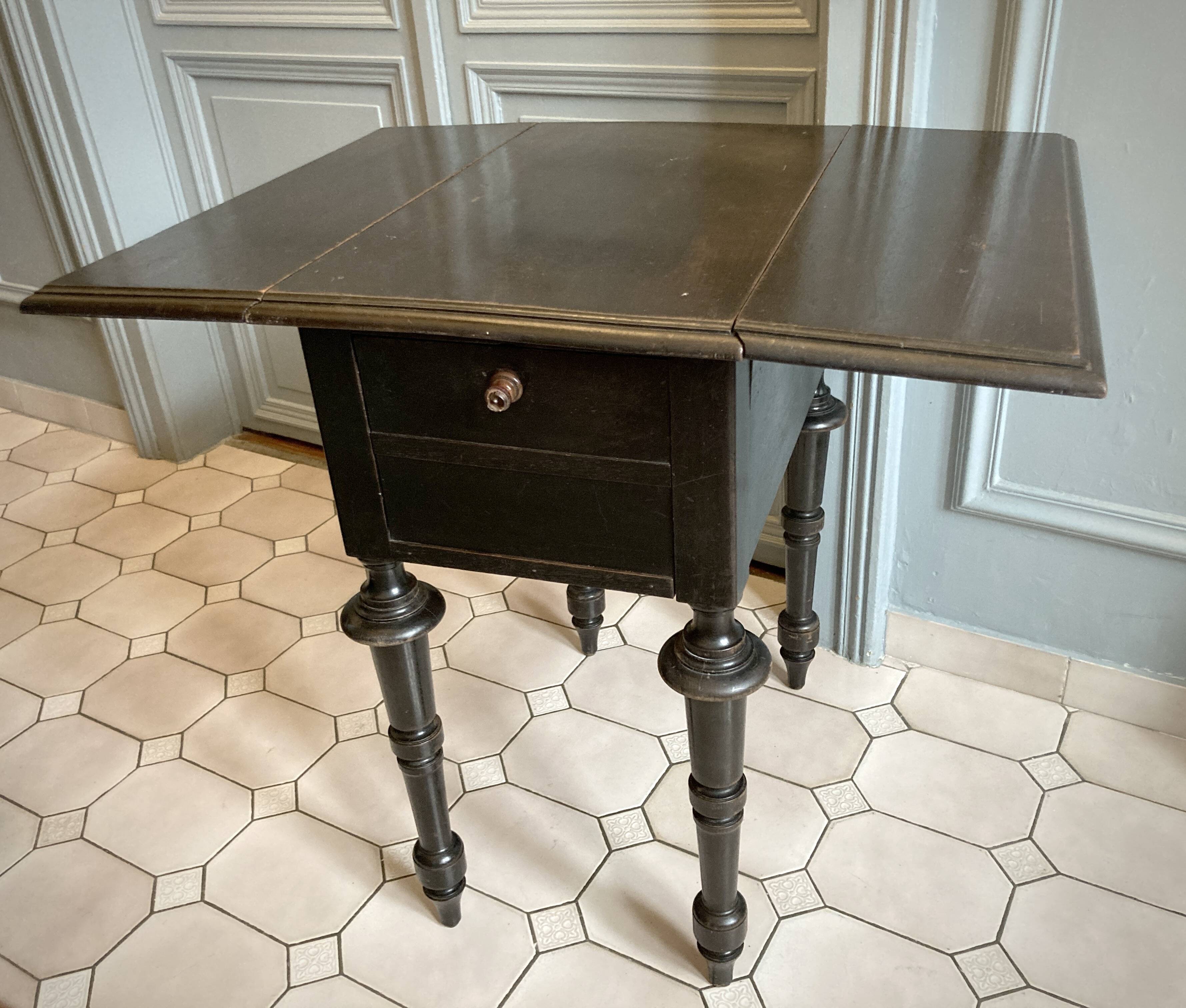 Folding table 1870 Gueret Frères