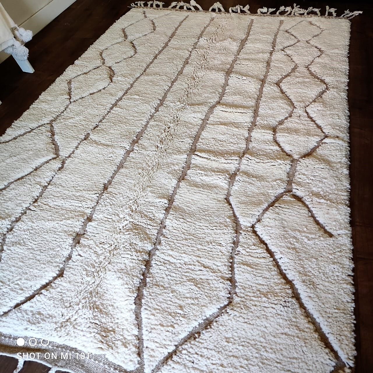 Berber carpet beni ouarain 2m65 on 1m50