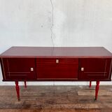 Sideboard in rosewood varnished 1960