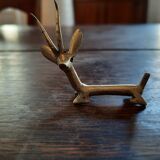 6 silver metal knife holder