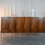 Highboard moderniste en palissandre