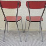 Set of two Formica chairs