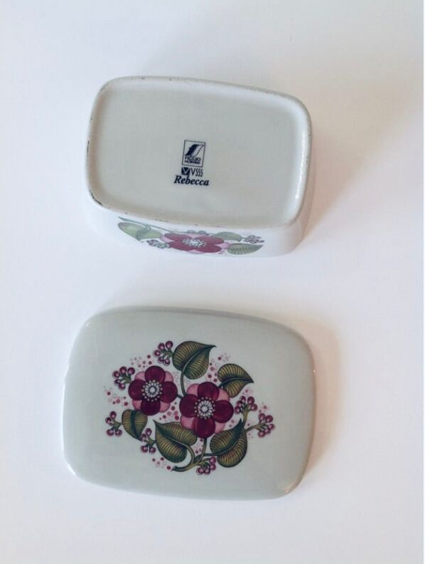 Scandinavian vintage butter dish