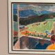 Swedish Oil on Panel – “Balcony View” by John Hedman