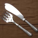 Fish serving cutlery