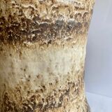 Large! Mid Century ceramic Vase, Brown, Vintage
