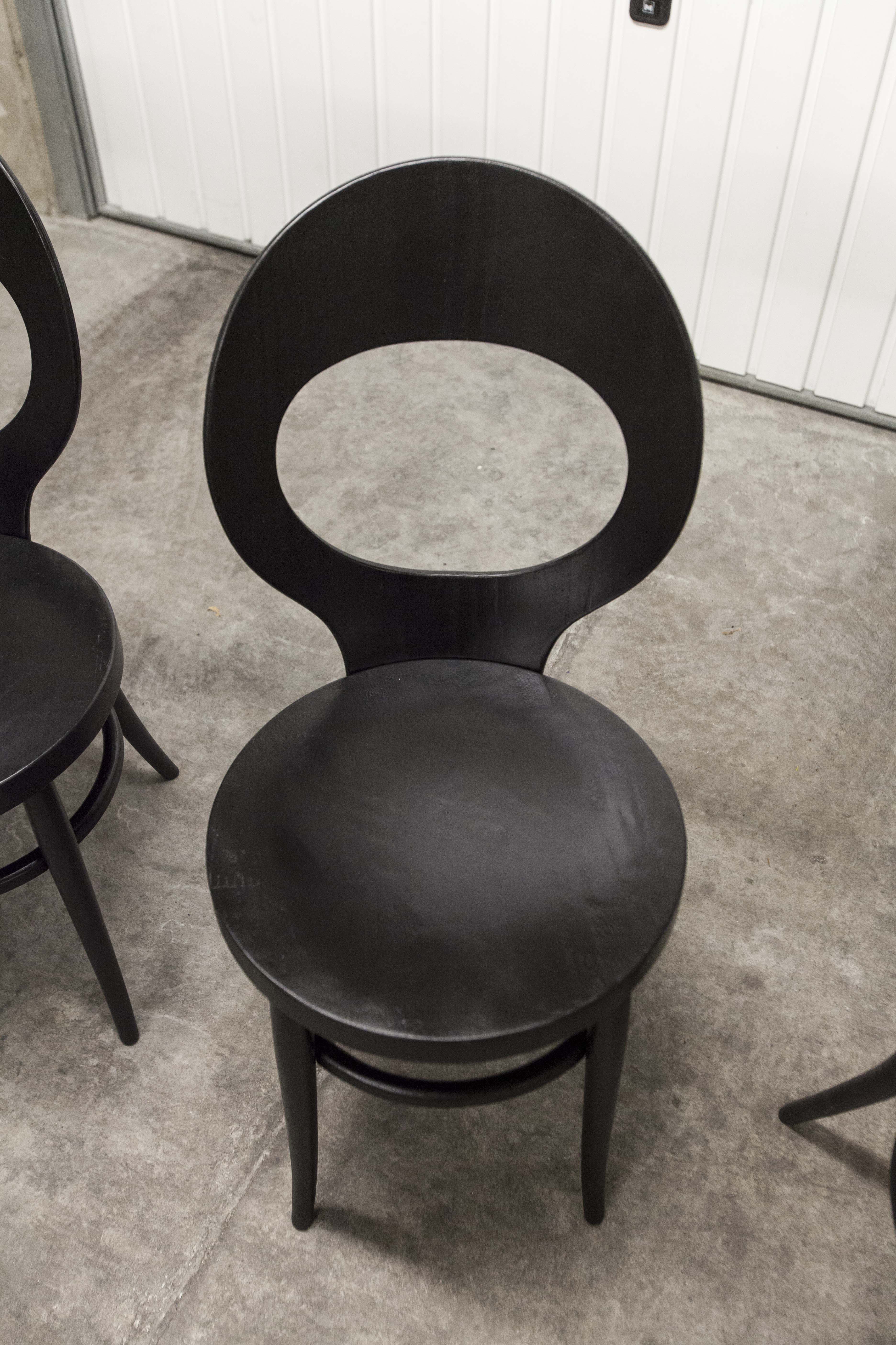 4 restored Baumann Seagull chairs