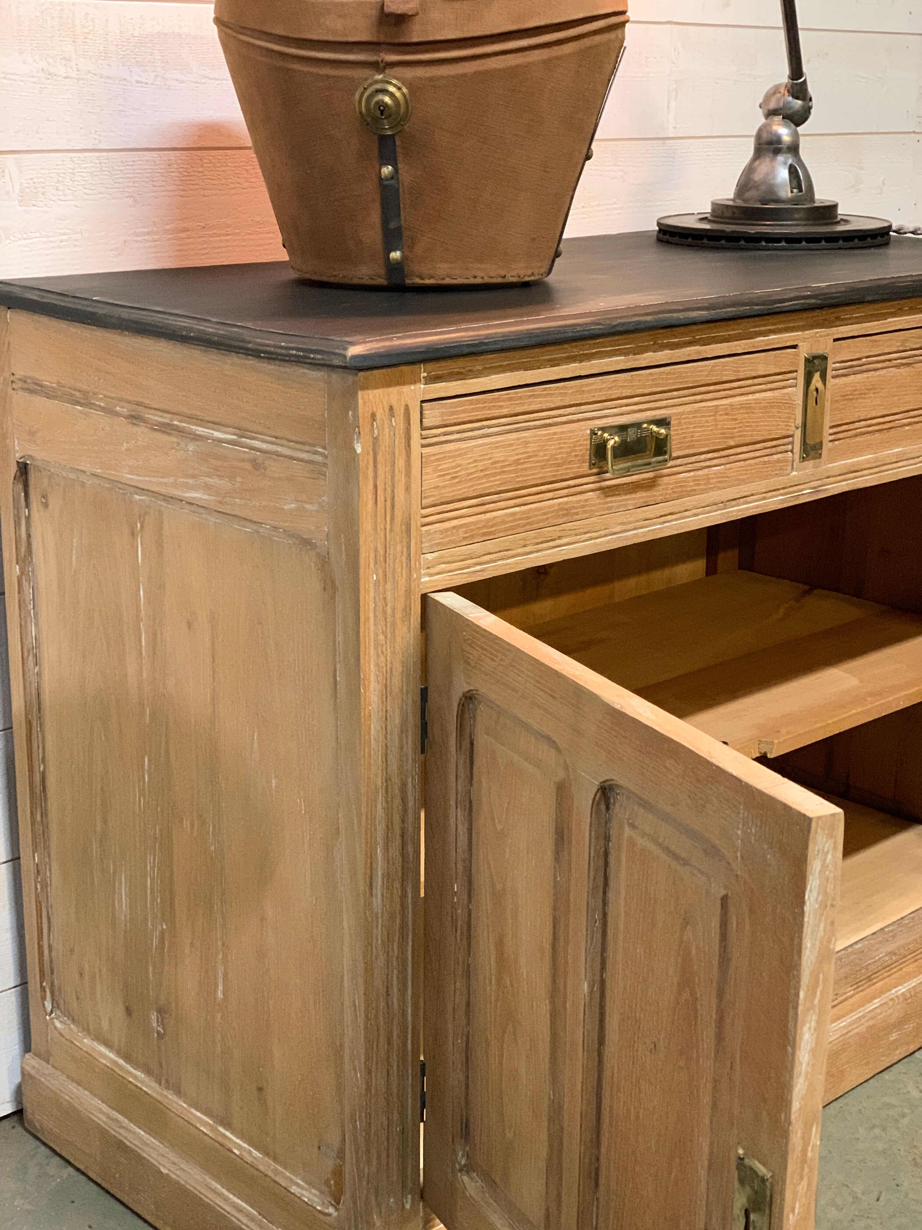 Parisian oak buffet patinated 1940