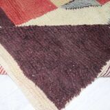 Handmade wool Berber rug 274 X 200 CM