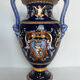 Gien earthenware vase, renaissance model