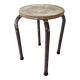 Tabouret d'écolier atelier vintage
