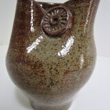 Vintage zoomorphic sandstone pitcher