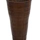 Vintage umbrella stand - holder oak basket storage design 60's minimalist