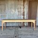 Raw wood workshop console