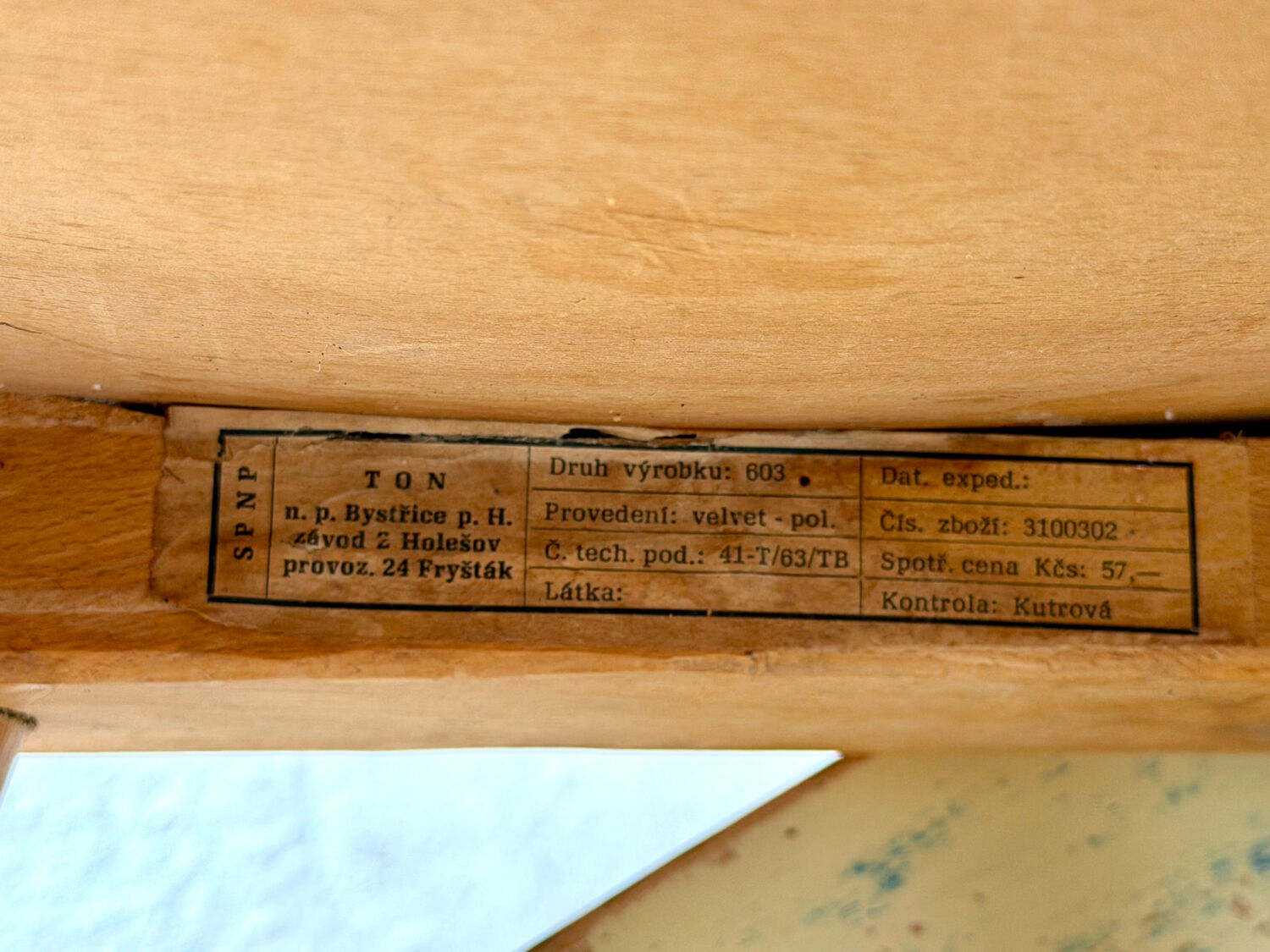 Dining Red Chairs by TON, 1960’