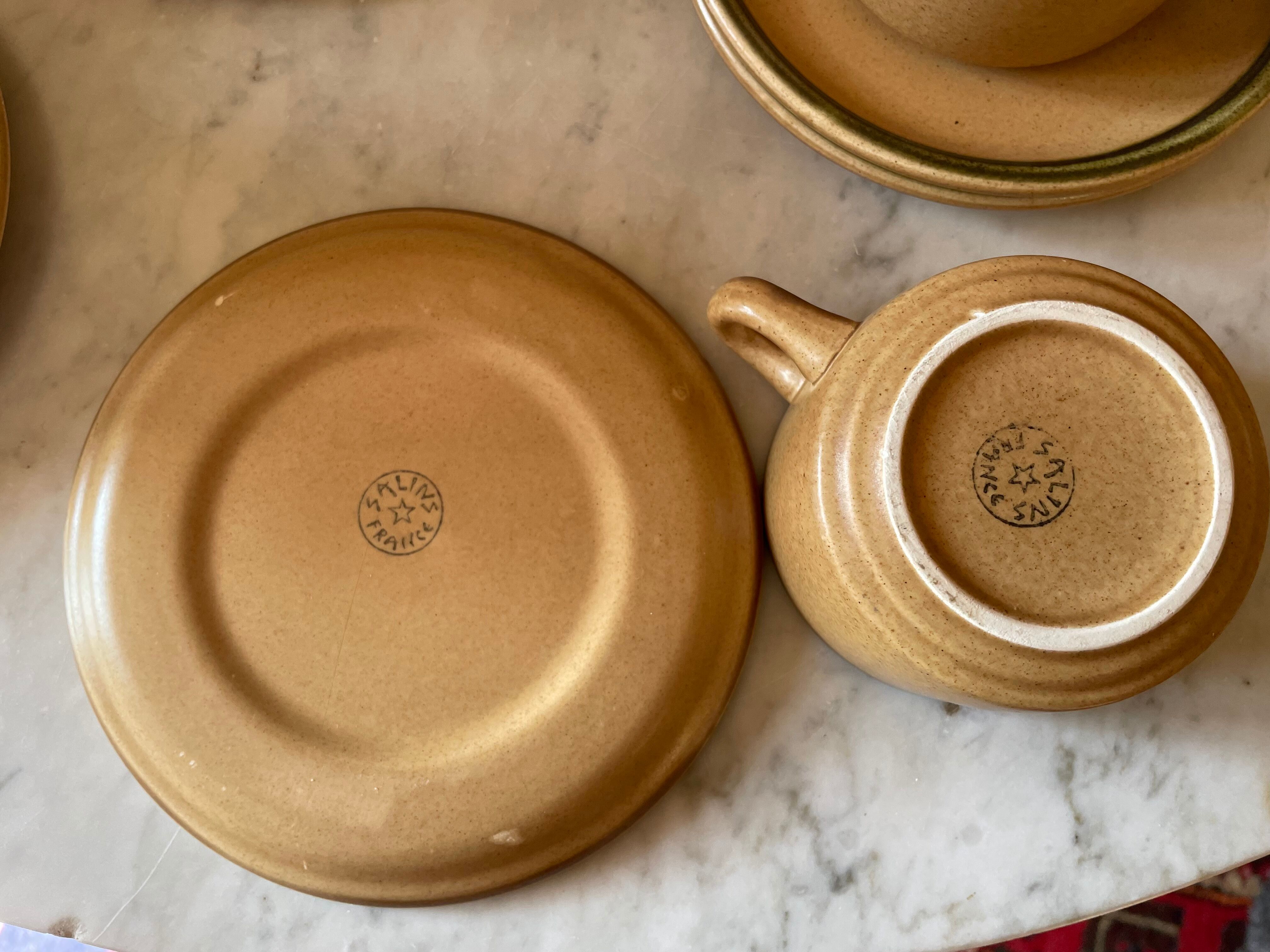 Salins sandstone coffee set