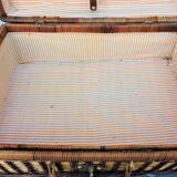 WICKER SUITCASE