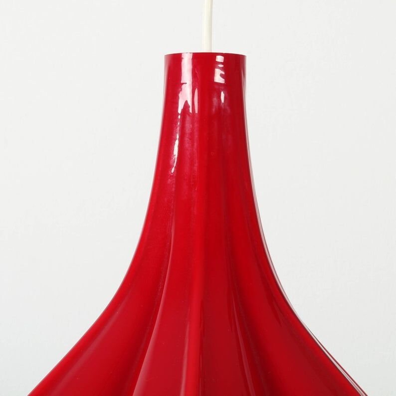 Suspension glass overcatch red 60s