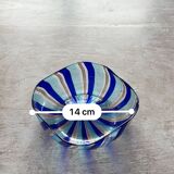 Cendrier en verre de Murano